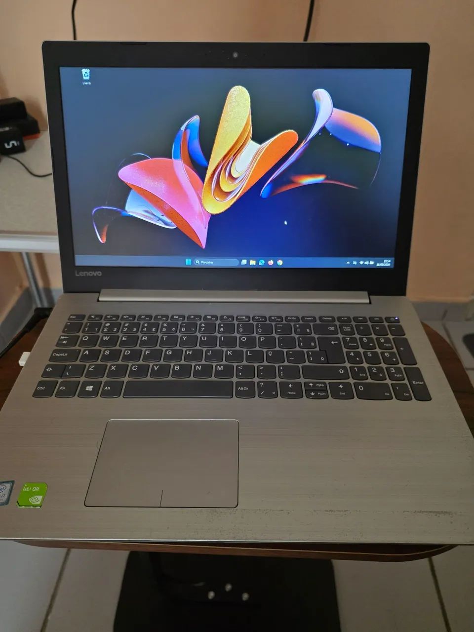 Notebook Lenovo 12GB de RAM Intel i7! SSD 512GB Com Placa de Video Geforce 