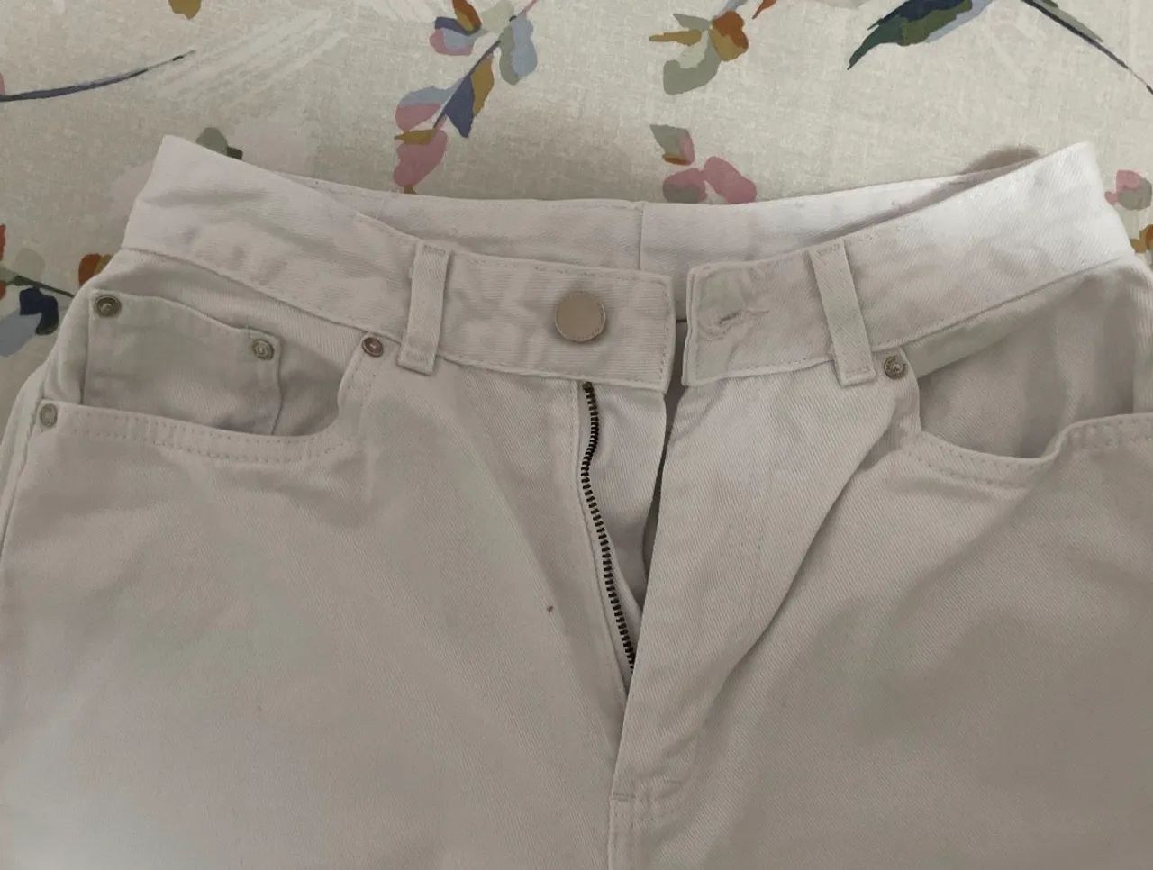 Calça Jeans Branca C&A