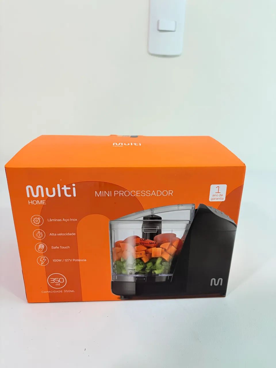 Mini Processador Elétrico 