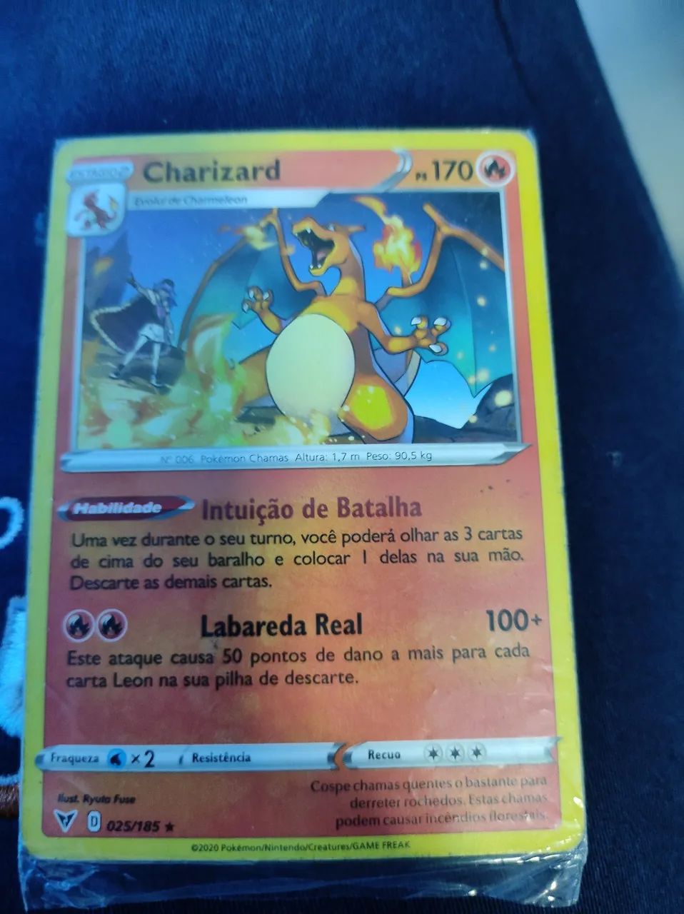 Cartinha do Charizad original  - Foto 3