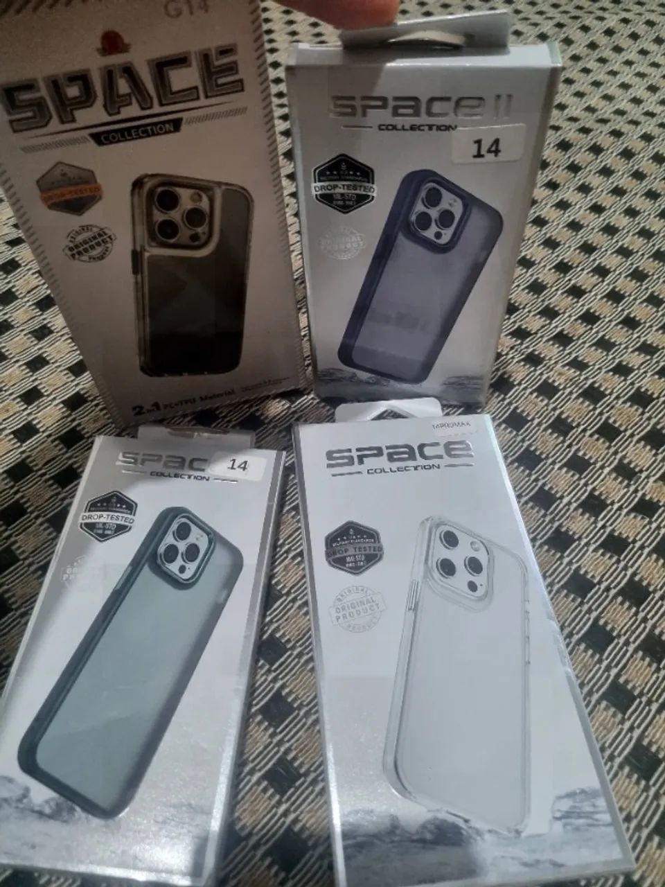 Capa Space iPhone 14 ? Proteção Reforçada 2em1 PC+TPU Nova na caixa - Foto 3