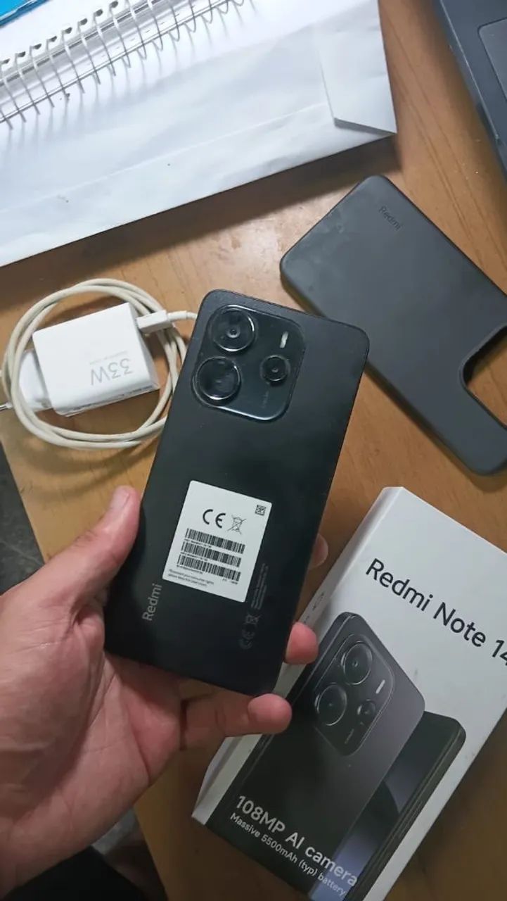 Redmi note 14 em excelente estado - Foto 2
