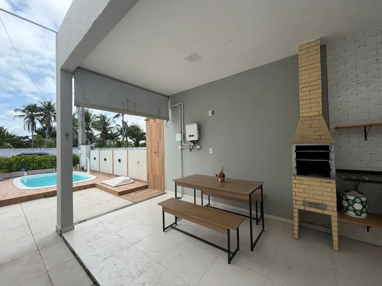 Casa com piscina e energia solar em Marechal Deodoro-AL - Foto 4