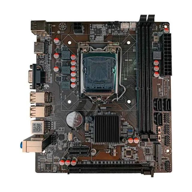 PLACA MÃE H61 | SOCKET LGA 1155 - DDR3 - M.2 NVMe - CLANM - Foto 5