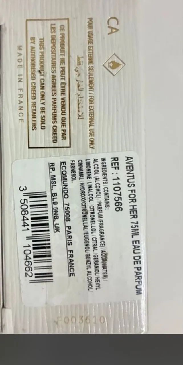 Creed - aventus for her eau de parfum 75ml - Foto 2