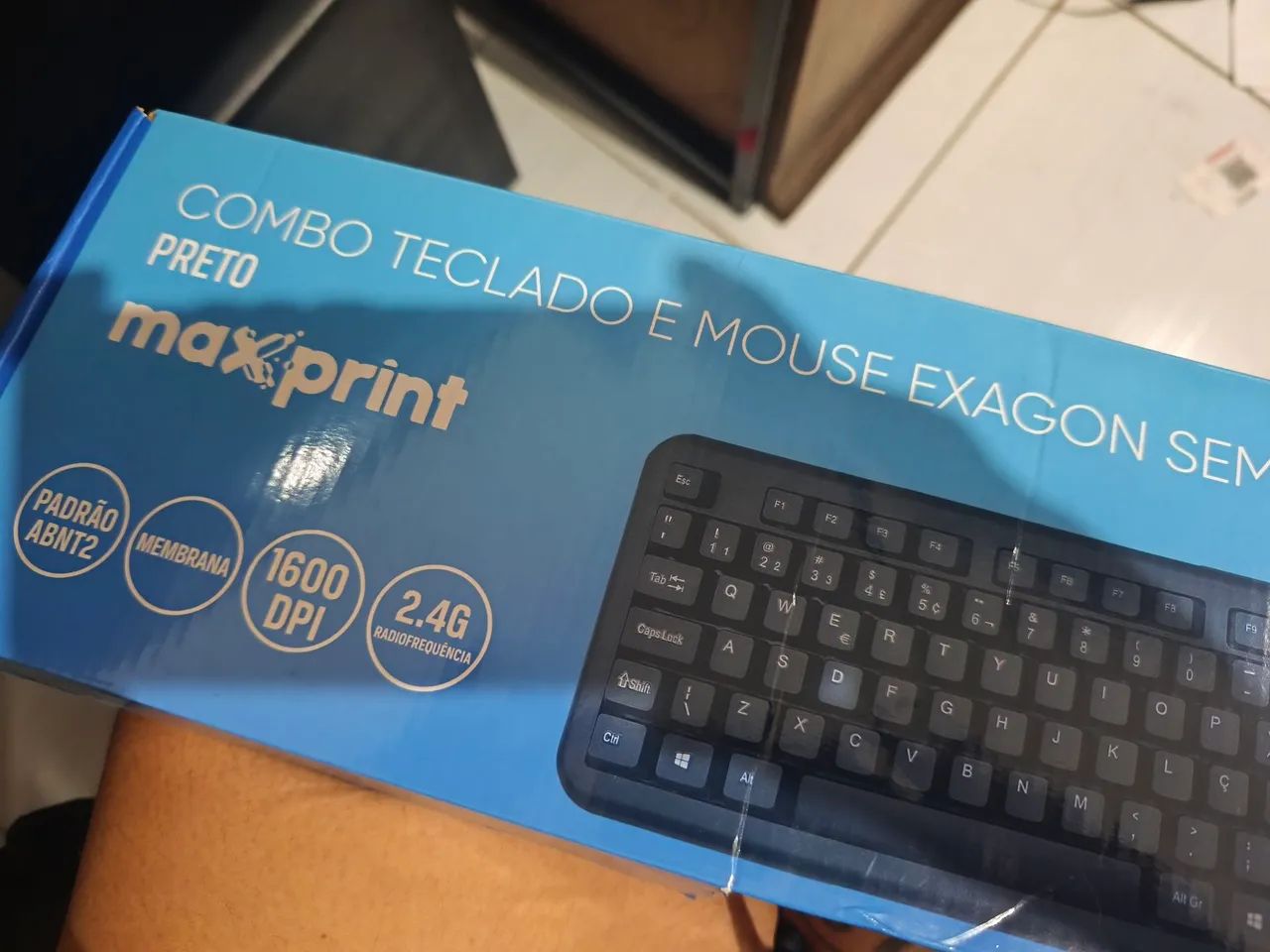 Teclado e mouse sem fio  - Foto 3