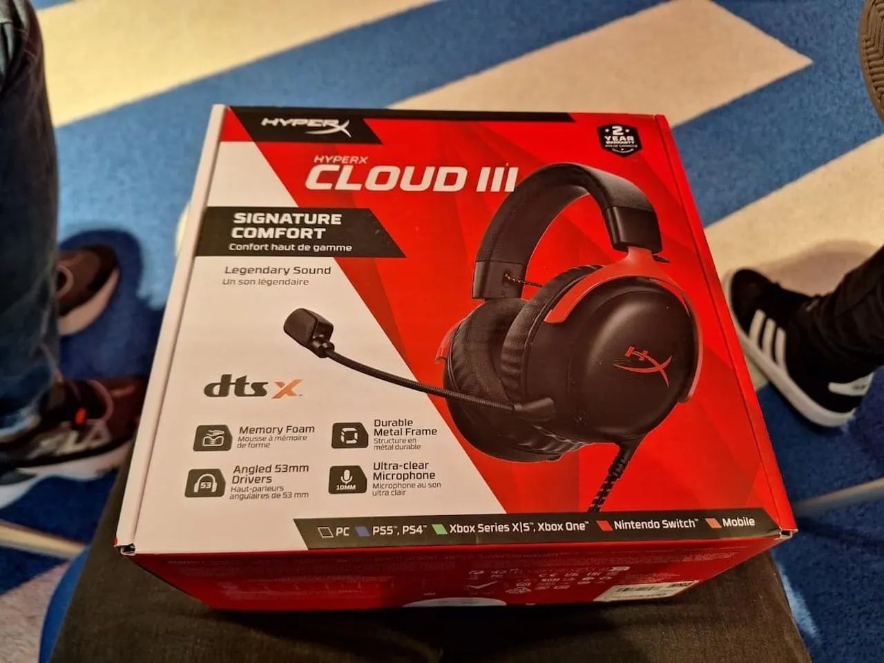 Headset Gamer Wireless Hyperx Cloud lll Wireless (Envio OLX Pay)