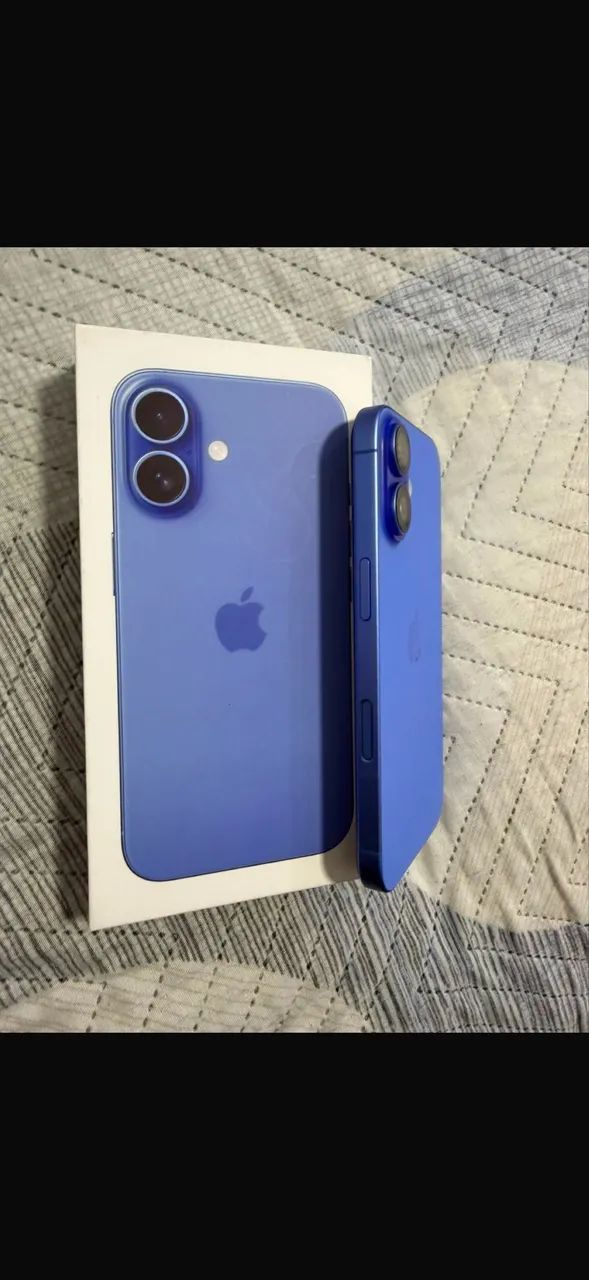 iPhone 16 com nota fiscal 