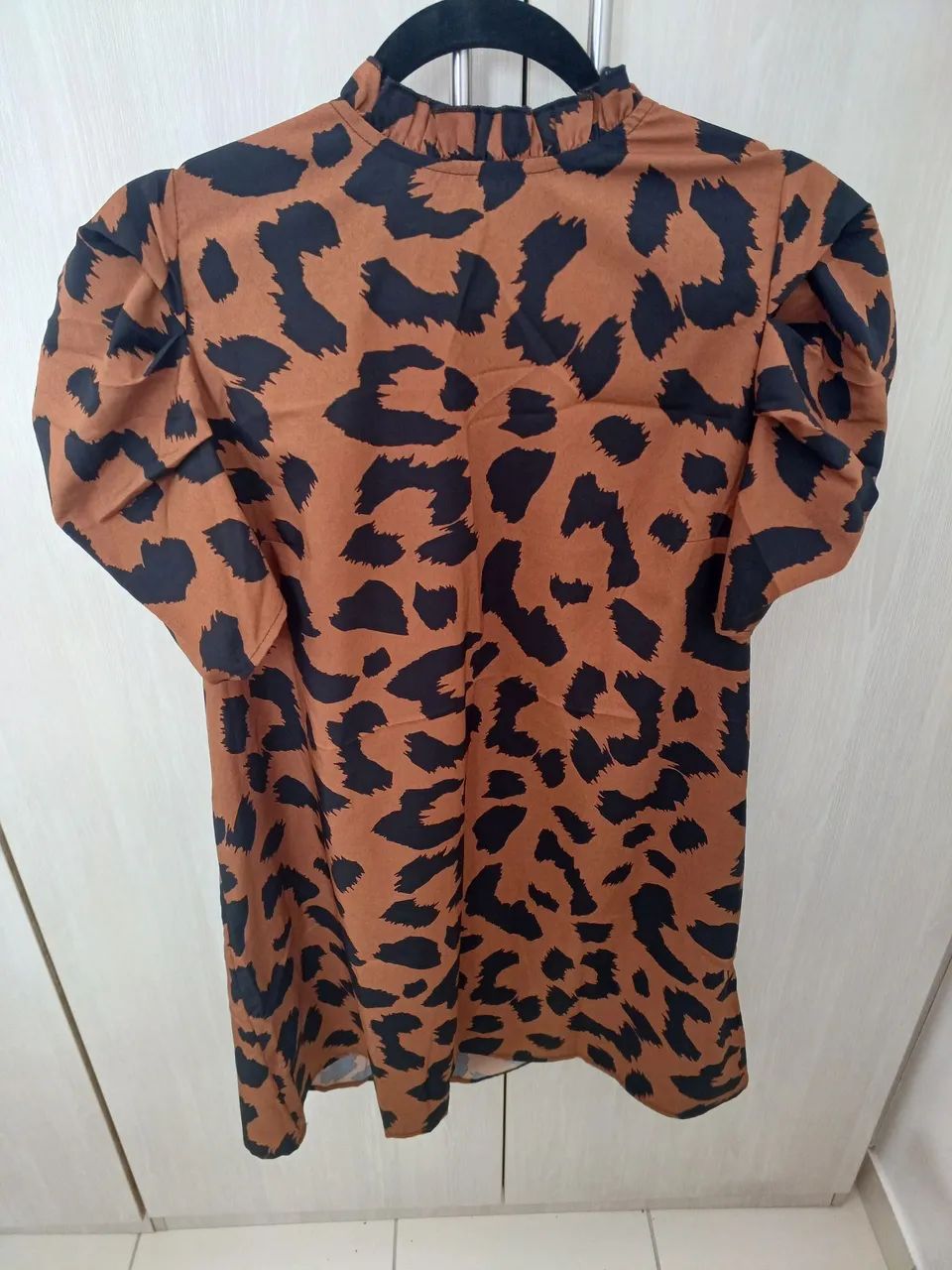 Vestido animal print