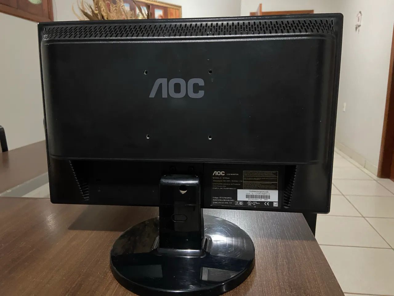 Monitor AOC 15,6? Modelo 1619Swa - Funcionando - Foto 2