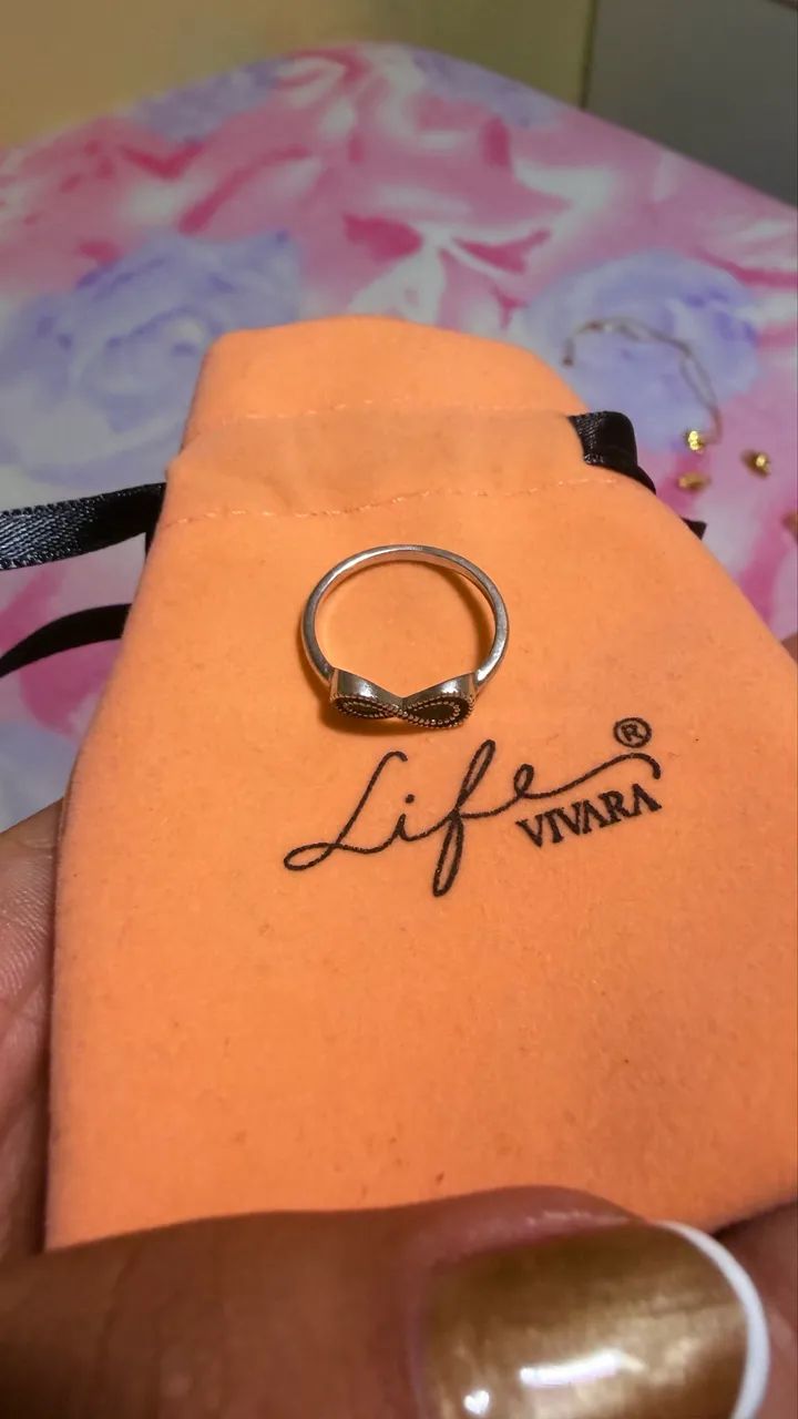 Anel com símbolo do infinito Vivara  T 16 - Foto 2