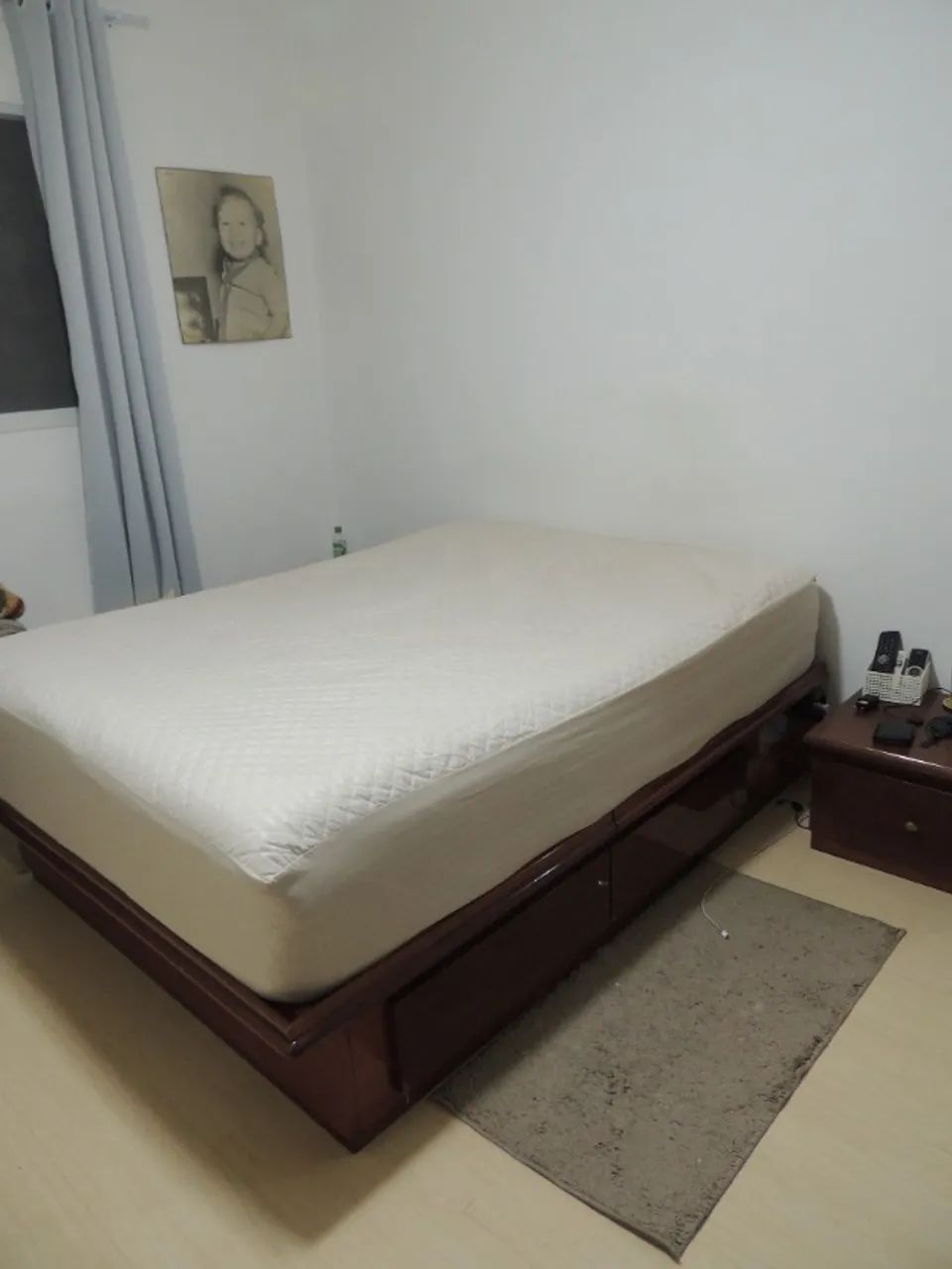 Cama De Casal BOX + COLCHÃO - Foto 4