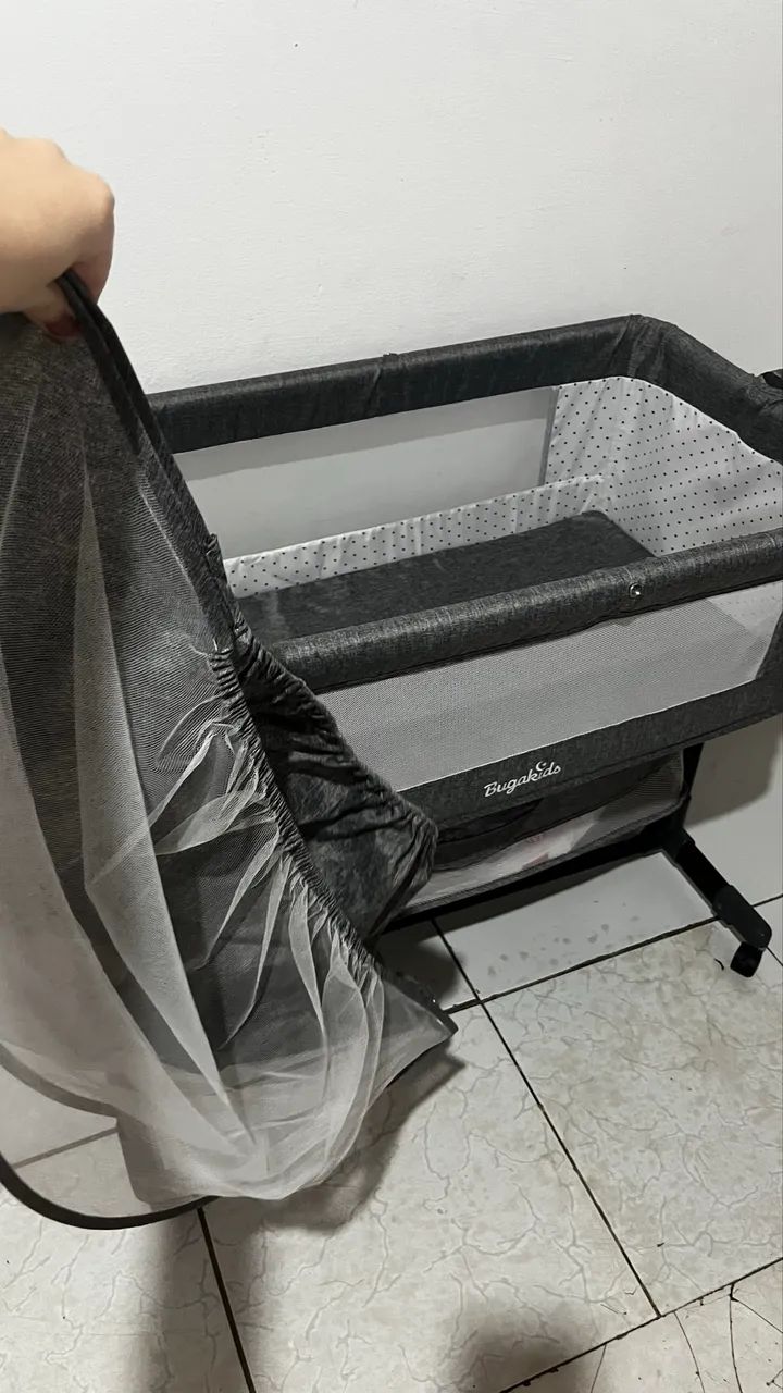 Berço infantil portátil bugakids - Foto 4