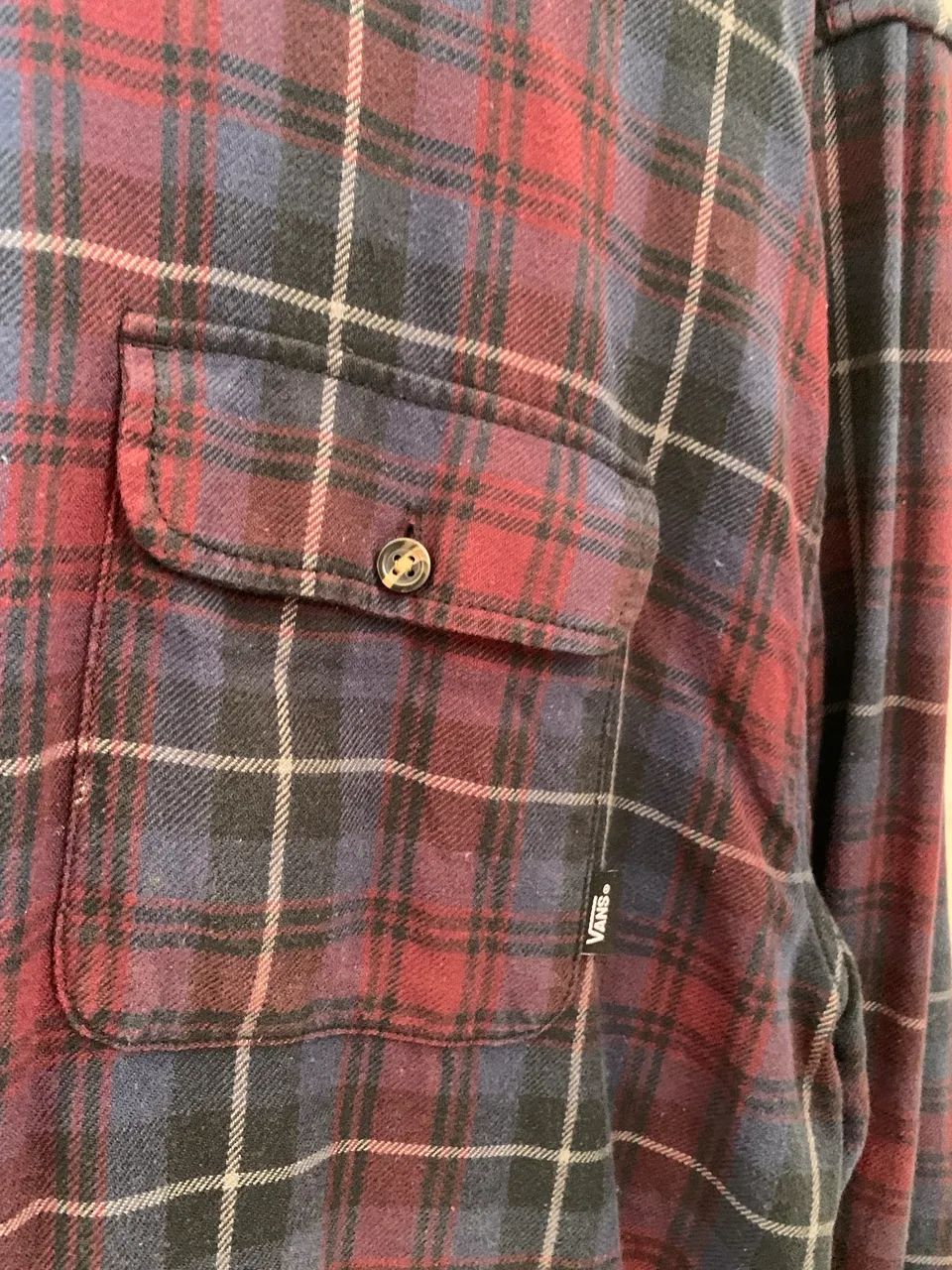 Camisa Vans Xadrez 2XL - Foto 3