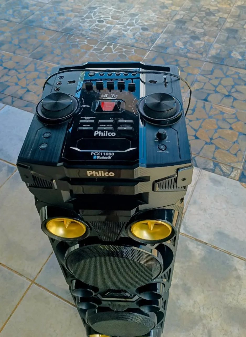 Caixa de som Philco extreme PCX 11000 - Aparelhos de Som - JK Nova