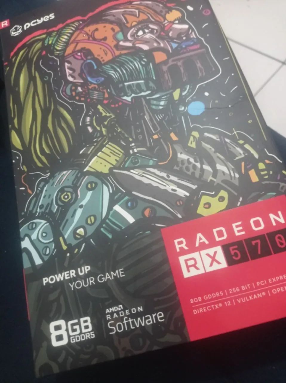 Placa de vídeo RX 570 8G - Foto 3