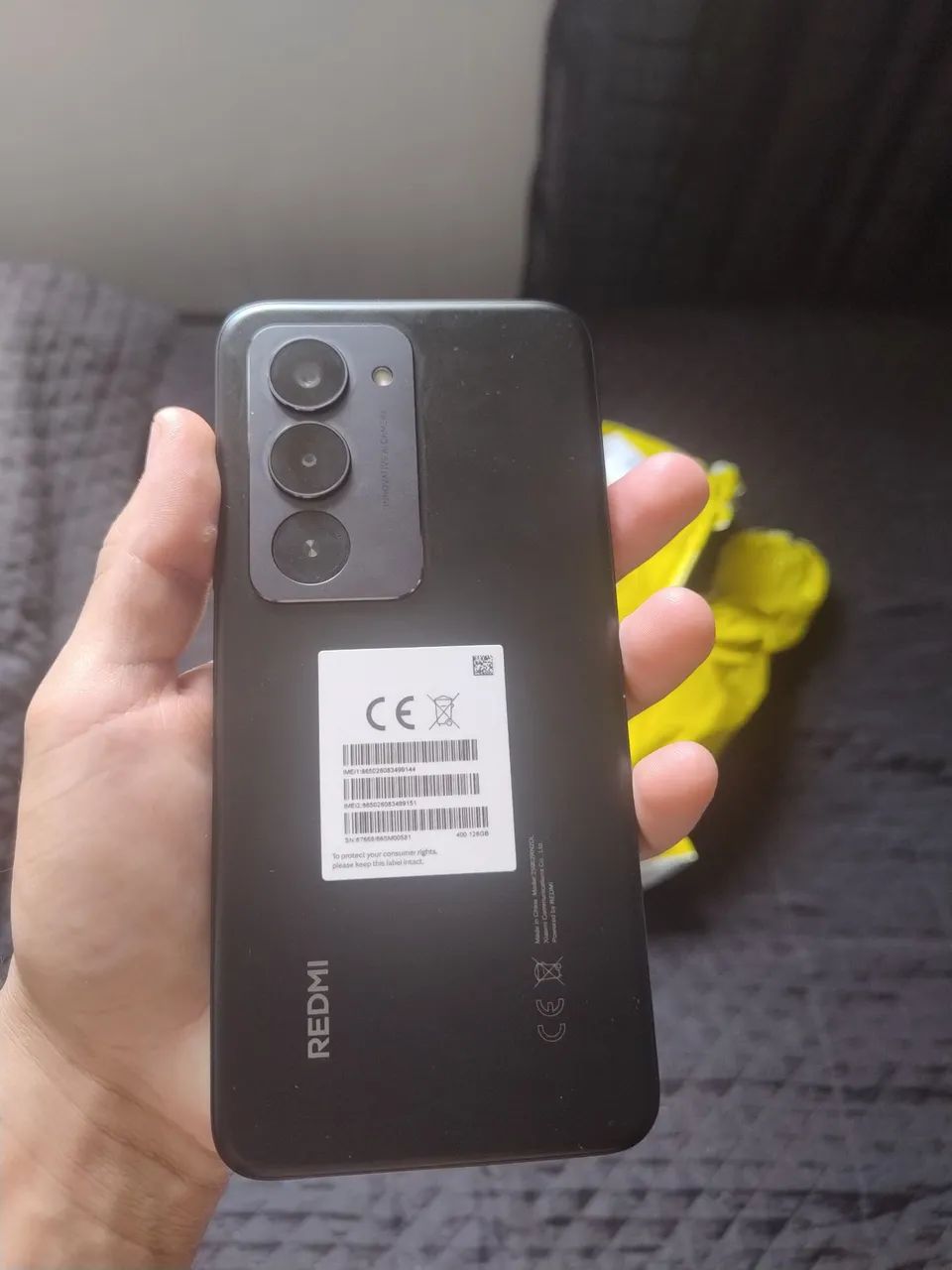 Xiaomi redmi 15 preto  - Foto 2