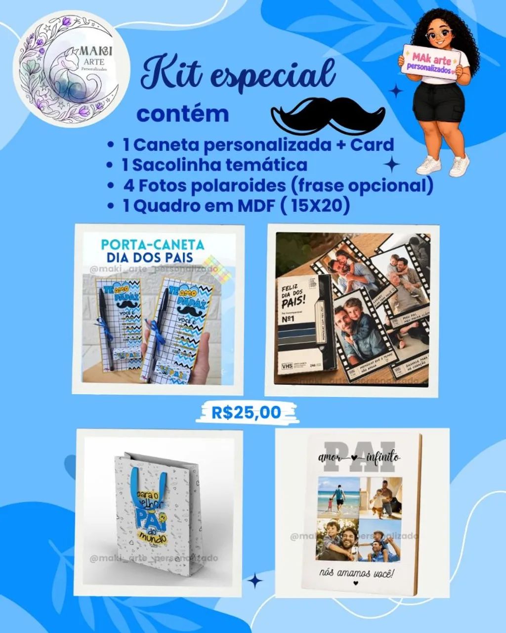 Presente kit dia dos pais  - Foto 2