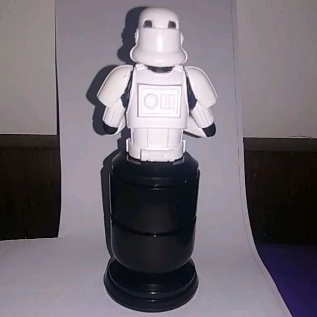 Carimbo Star Wars com boneco em cima - Stormtrooper - 11,5cm de altura - Foto 5