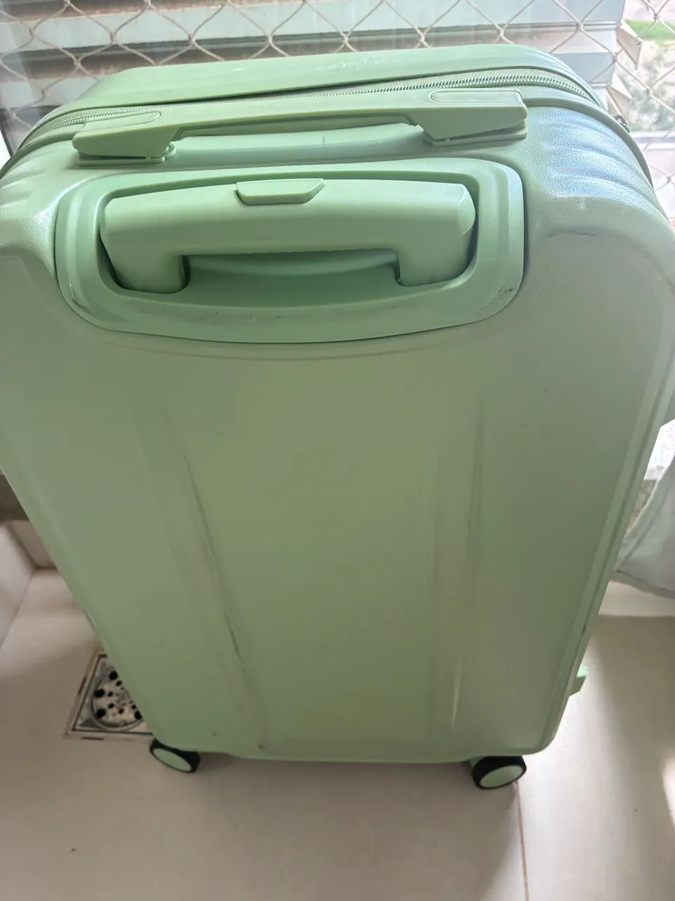 Mala de viagem média verde com rodinhas 360º - Foto 2