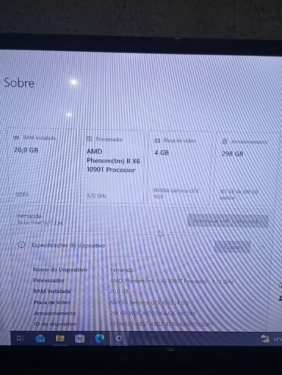 Placa de vídeo GTX 1650 4 gb  - Foto 2