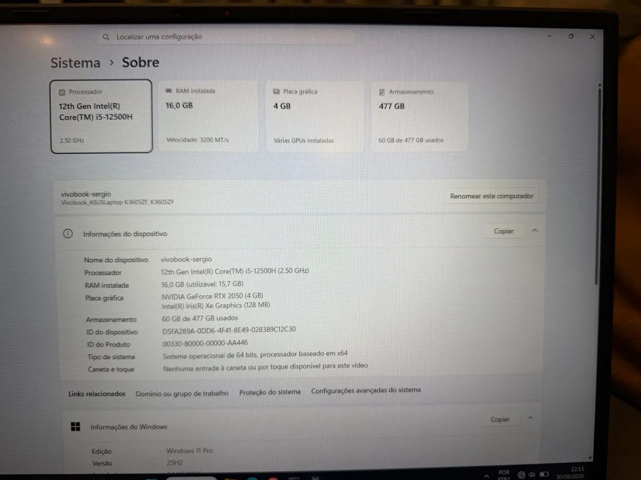 Asus Vivobook 16x - Foto 2