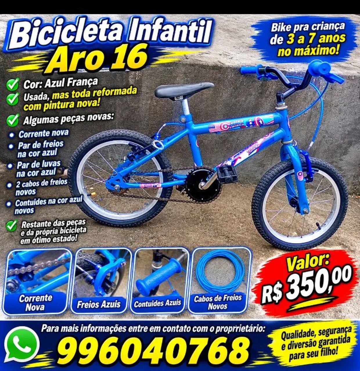 Bicicleta infantil 