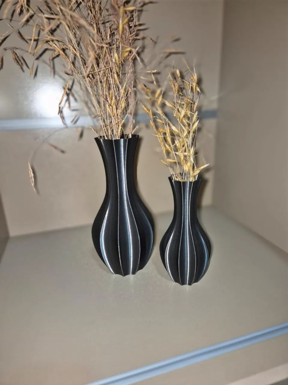2 vasos em plástico PLA pretos novos - Foto 3
