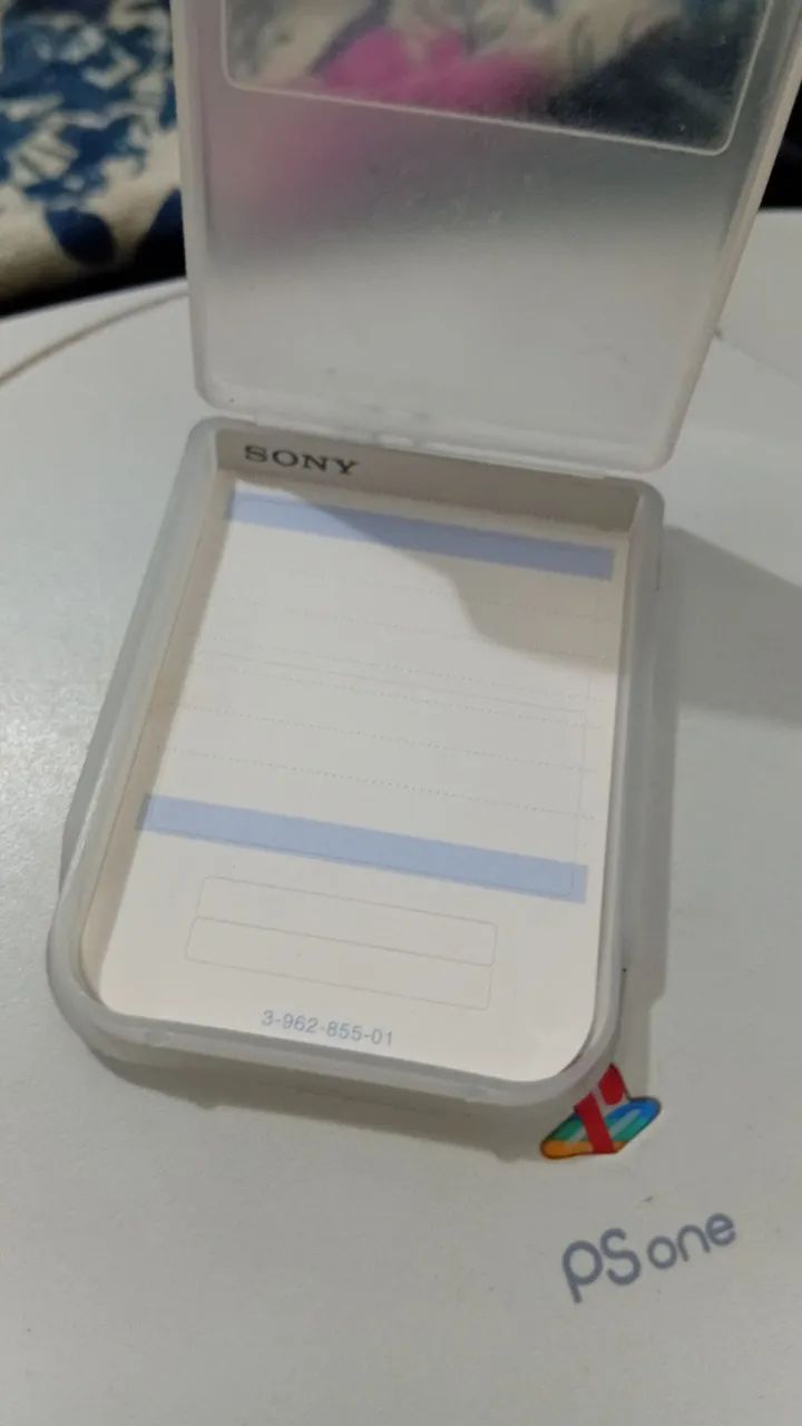 Memory Card Ps1 Original com Case/Capinha  - Foto 5