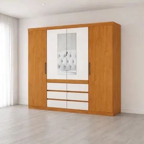 GUARDA ROUPA CASAL COM ESPELHO  - Foto 2