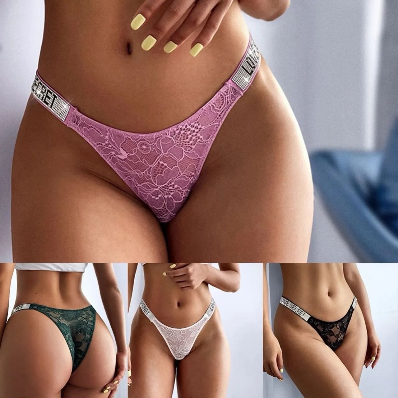 Calcinha renda - Modelo exclusivo. - Foto 3