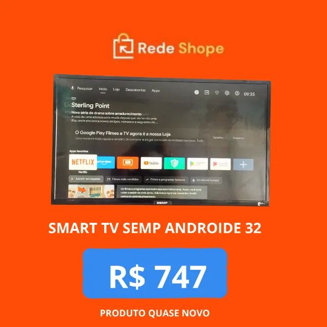 A SMART TV 32" COM ANDROID QUE CABE NO SEU BOLSO! ?
