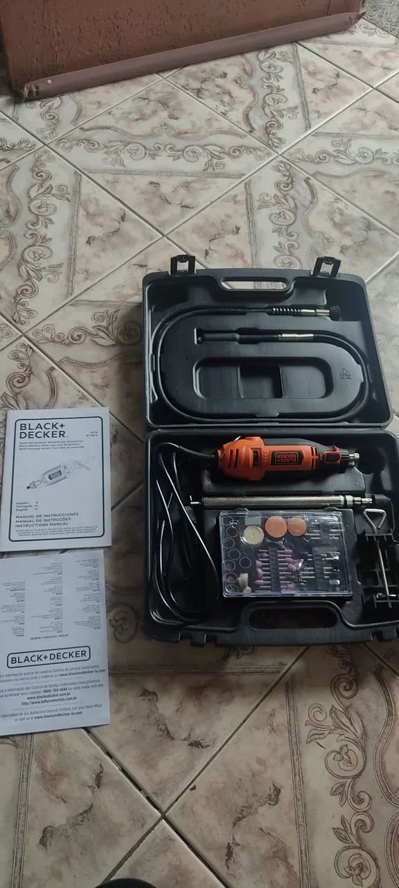 Micro retifica Black Decker 