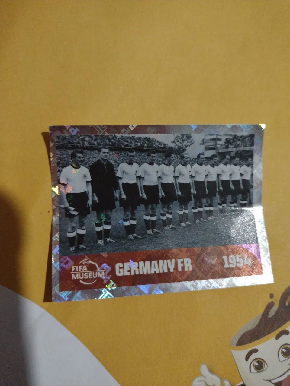 Figurinha da copa 