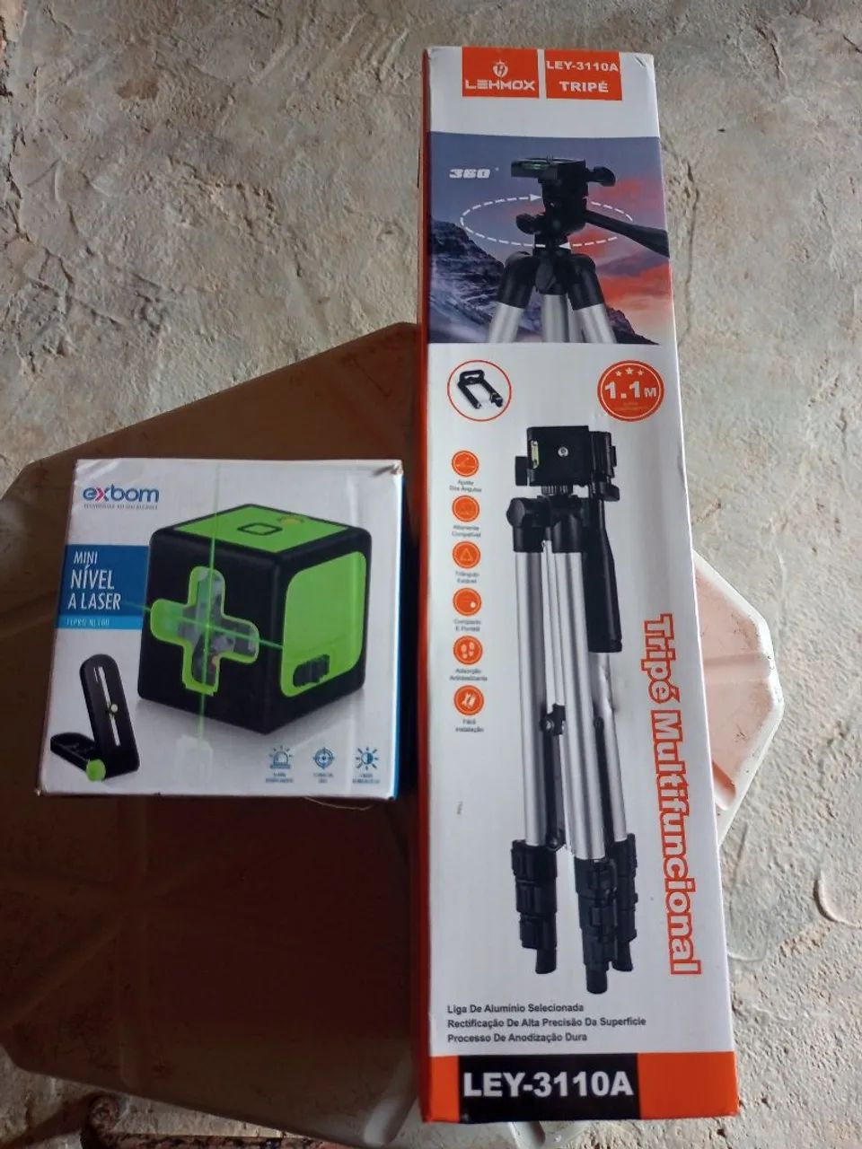 Mini nível a Lazer  - Foto 2