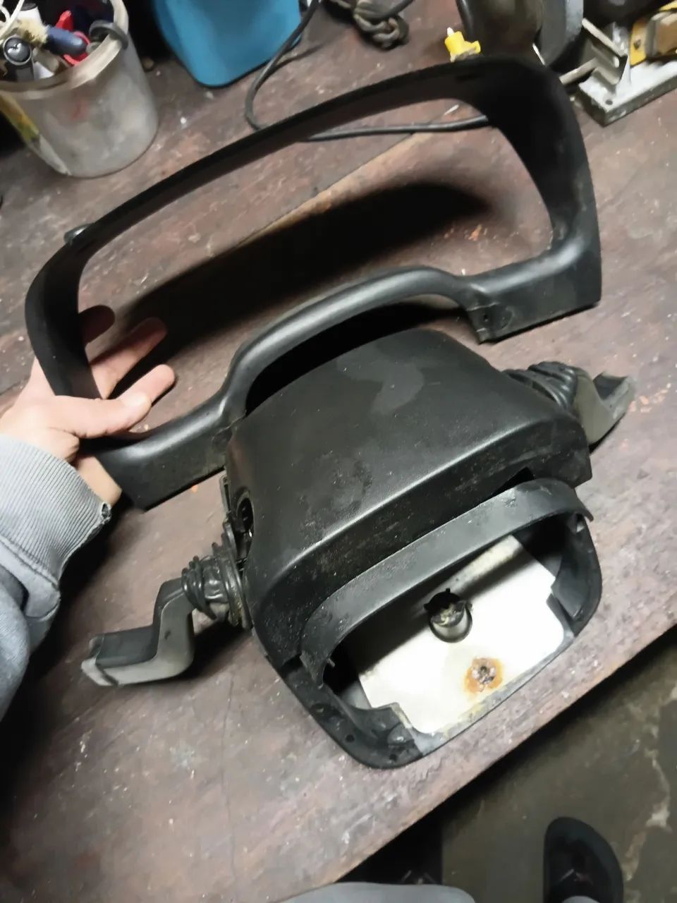 Moldura de velocímetro e chave de seta Gm