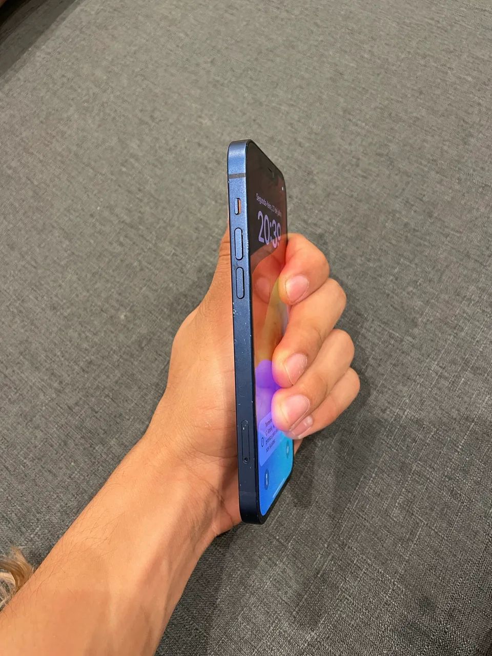 iPhone 12 64GB Azul | 100% Original | Face ID | Bateria 84