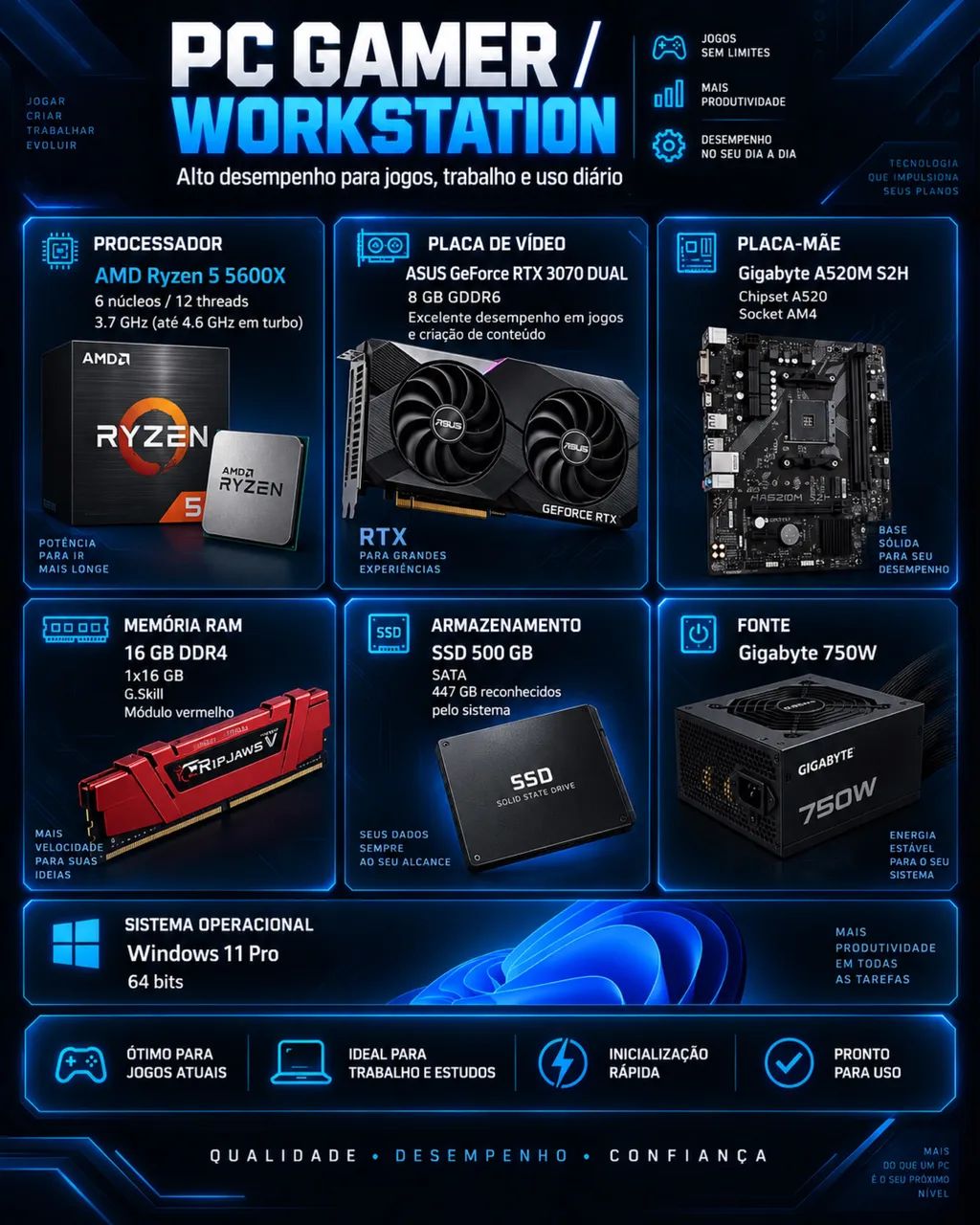 Computador gamer 