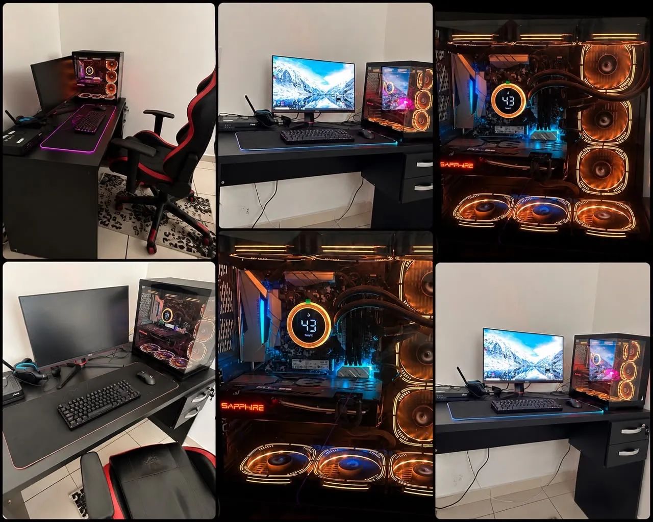 Vendo pc Gammer completo com cadeira  - Foto 2