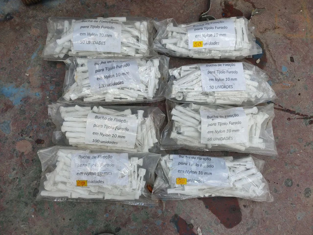350 pcs Bucha para bloco furado - Foto 2