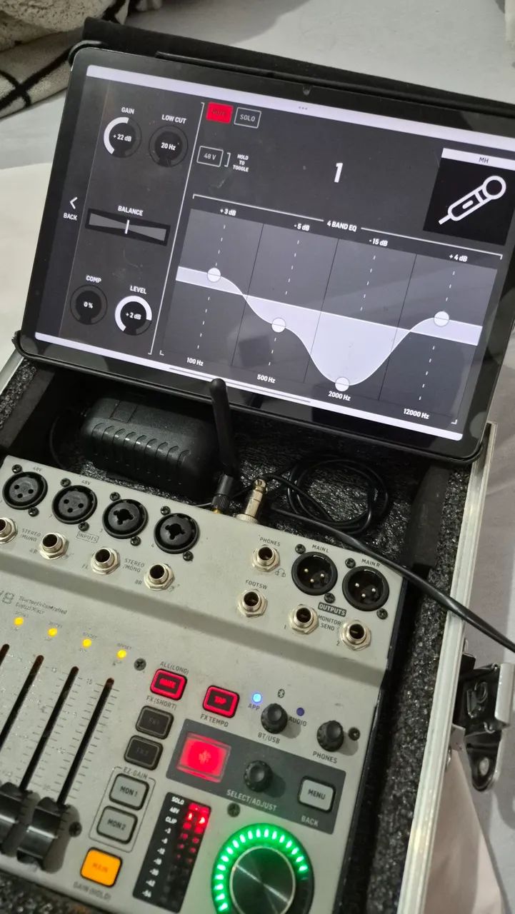 Mesa digital Flow 8 com Hard case - Foto 2
