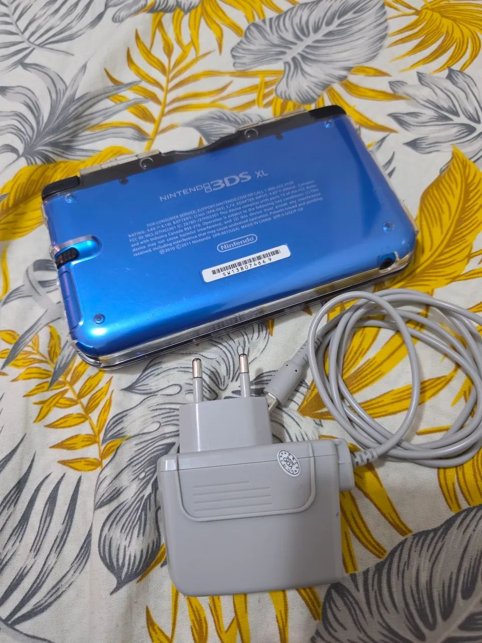 3ds XL Desbloqueado Azul - Perfeito e Completo - Foto 5