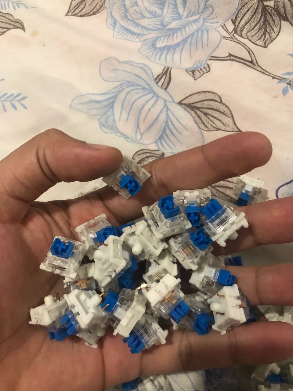 Switch s azul / teclado mecânico (soda) 