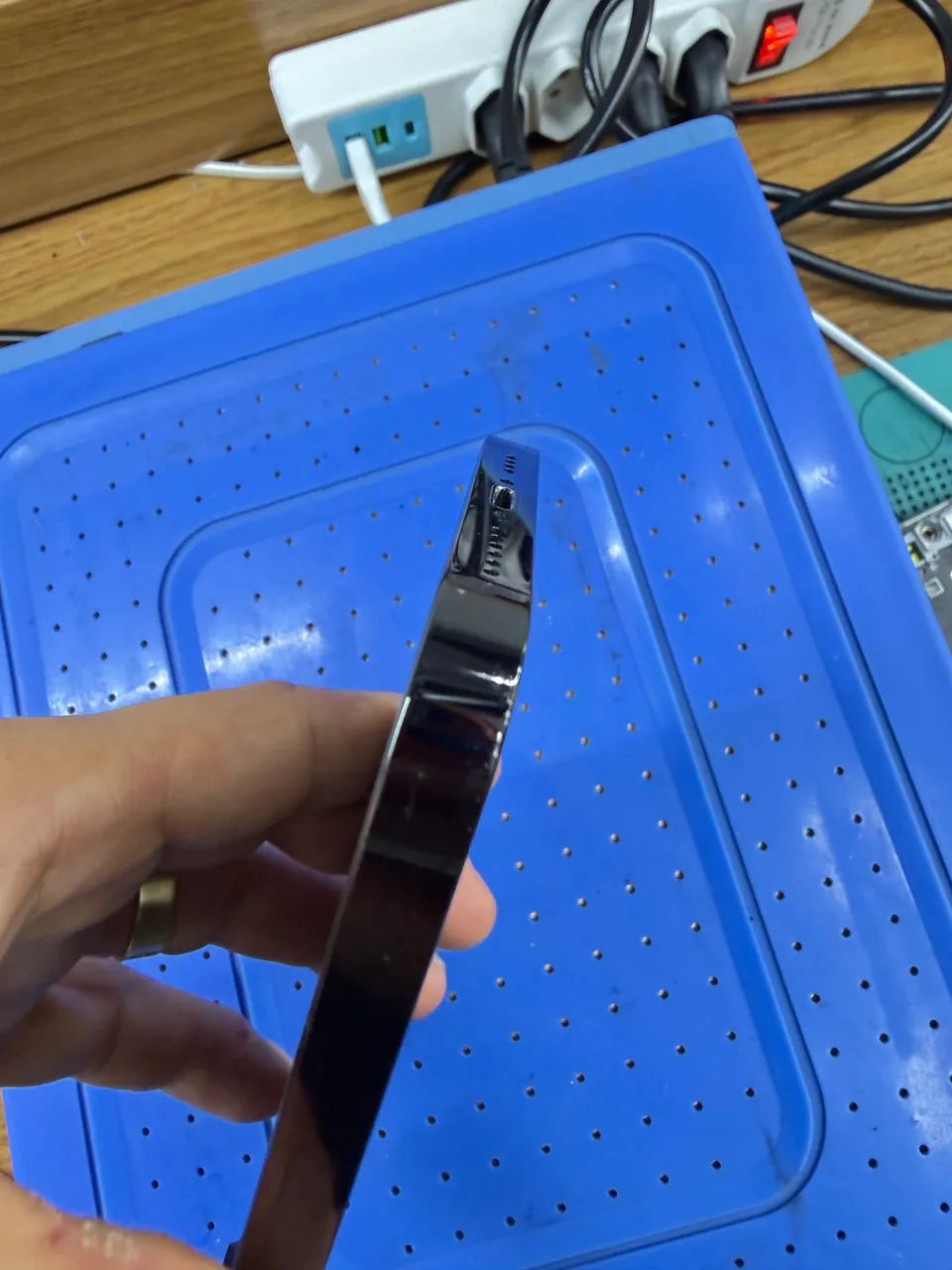 Carcaça iPhone 14 Pró Max PRETO ORIGINAL! - Foto 4