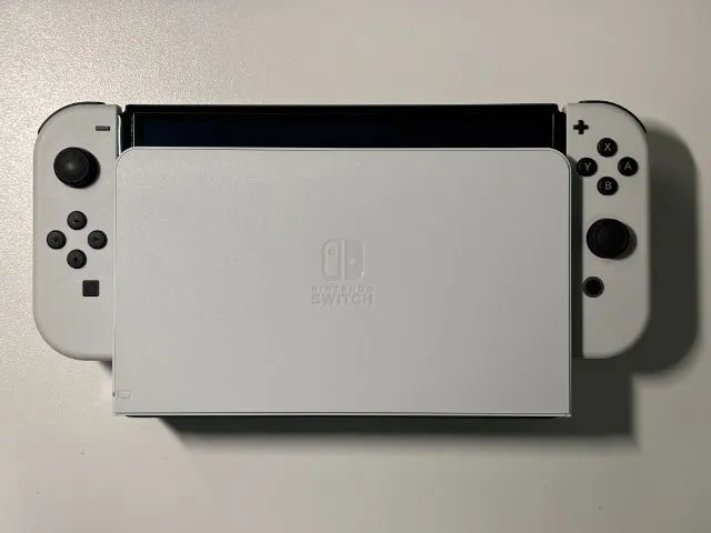Nintendo Switch Oled Branco + Kit de Case e Película - Foto 4