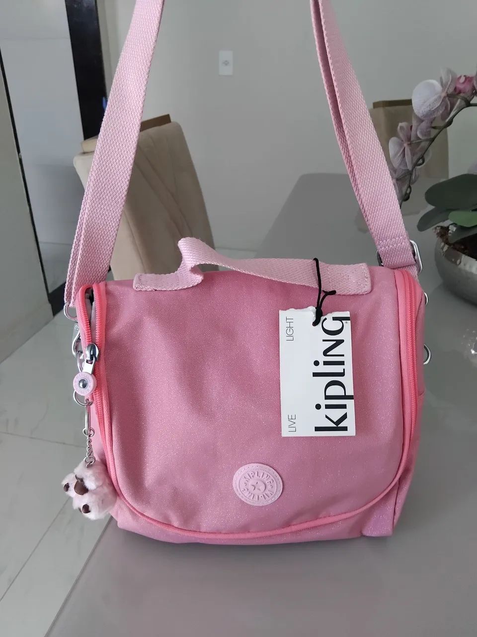 Lancheira kipling nova original na etiqueta 