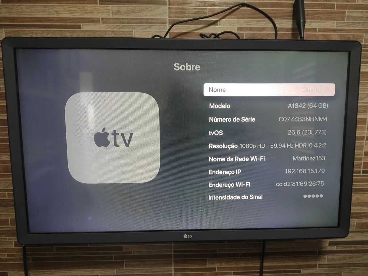 Vendo Apple Tv 4k 1 geração 64gb - Foto 3