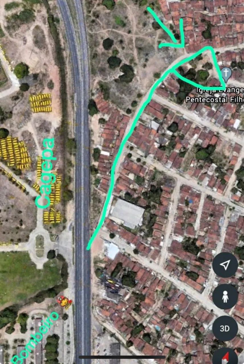 Terreno 1.500 mts barrio dos novais bom para prédio comércio  - Foto 2