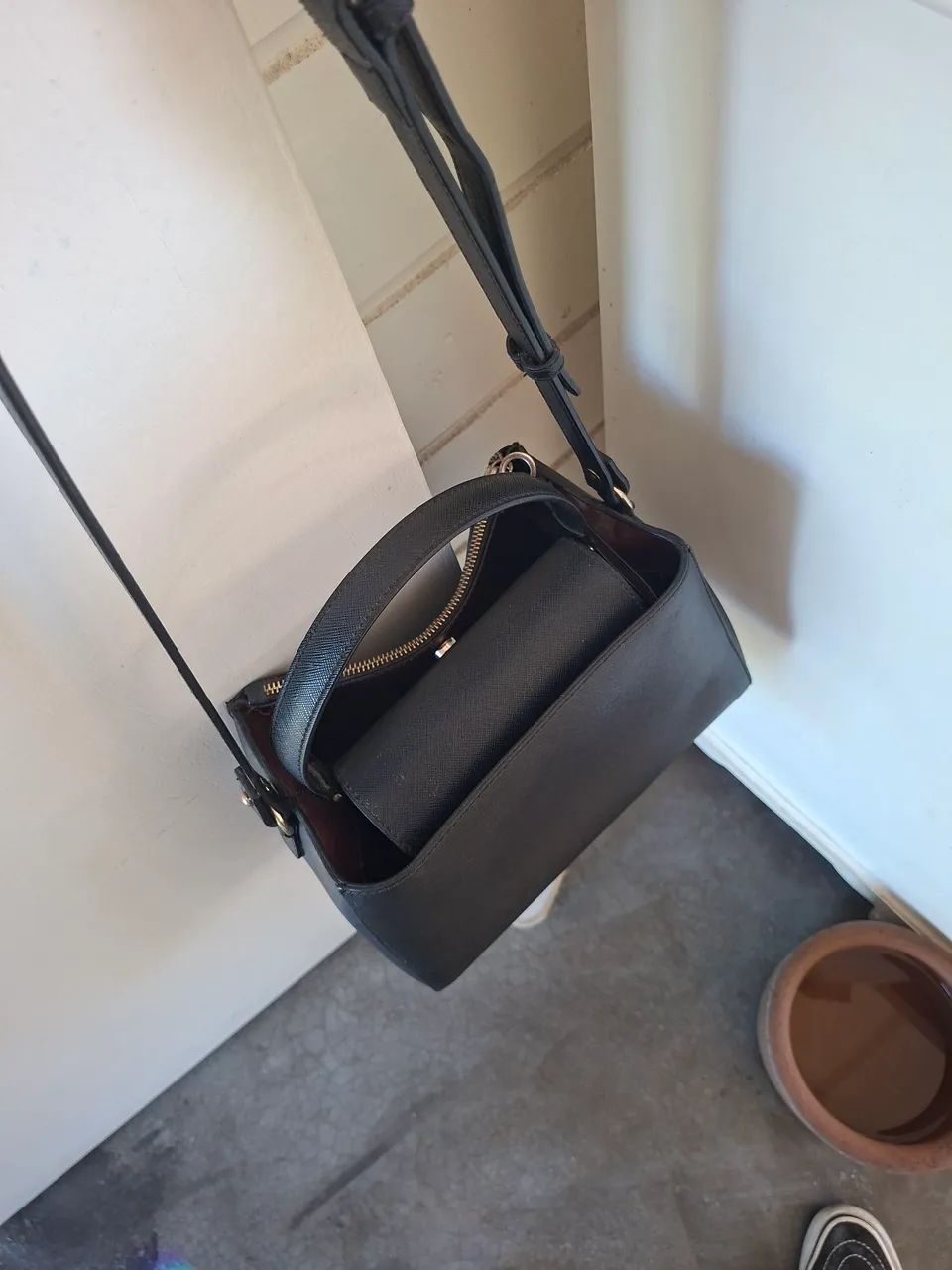 Bolsa Zara preta  - Foto 3