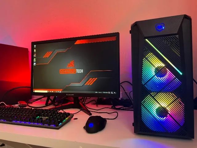  PC Completo i3 + SSD + Monitor 19" | Econômico | Pronto para Usar | Gorilla Tech